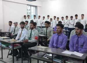 Meeting with senior students